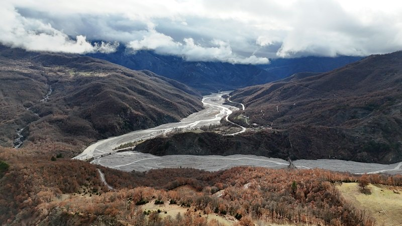 The protected landscape of Aoos River