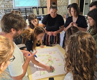 Group of youth activists in a wetlands youth advocacy workshop