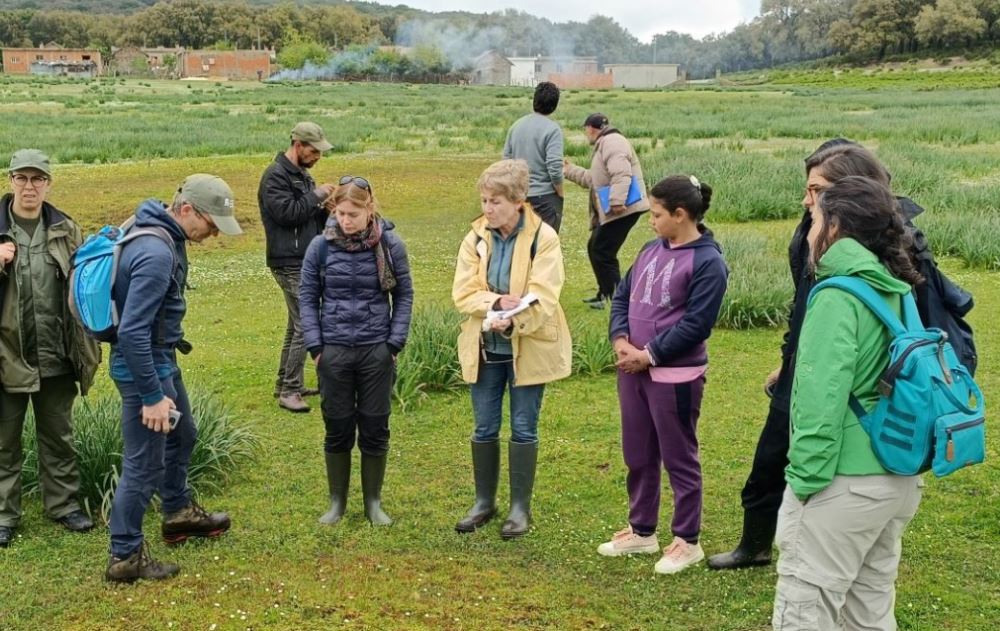 Field visit at the Dar Fatma peatlands in Tunisia