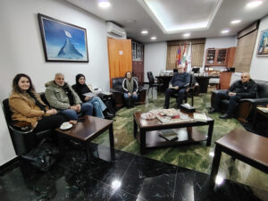 SPNL team meeting with Anjar municipality © Fatima Hayek